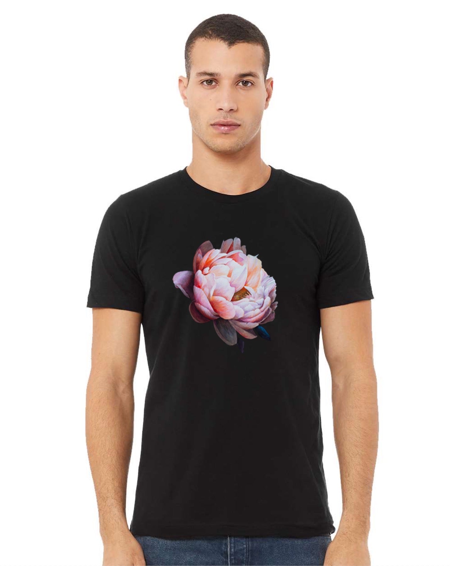 Short sleeve "peony" t-shirt